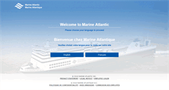 Desktop Screenshot of marineatlantic.ca